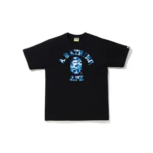 BAPE ABC Camo College Tee (SS21) Black/Blue (men) by StockX