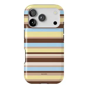 Paradise Striped Phone case, Protective Cover For iPhone 17 Pro Max 16 15 14 13 12 11, Gift For FansGifts for anime lovers