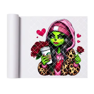 Green Girl Hearts Roses film t shirt transfer