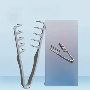 Korean Style Volumizing Comb – Creates Natural Texture & Root Lift | Covers Flat Head & M-Shaped Hairline | Styling Brush for Bangs & Part