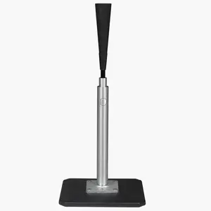 Portable Baseball Tee, Batting Tee for Baseball | Softball, Adjustable Height 24" to 46", Tee Ball Stand with Weighted Base, Flexible Rubber Top, Hitting Tee for /Youth/Adult, Easy Assembly