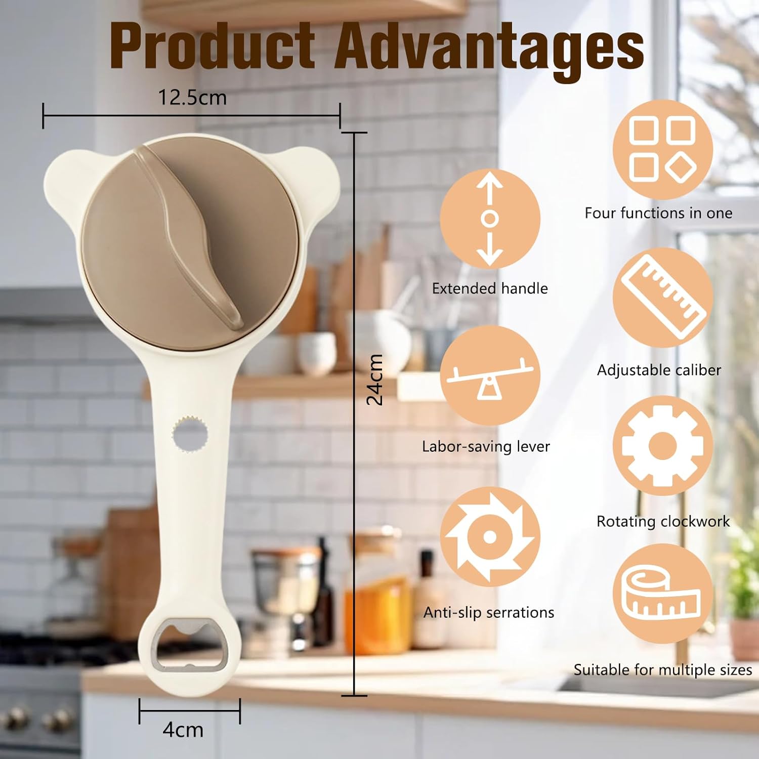 4-in-1 Bear Can Opener | The Cutest Kitchen Gadget That Does It All!