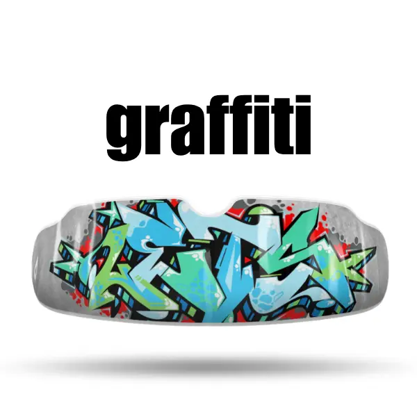 QuickFit GRAFFITI Boil n Fit Mouthguard QuickFit GRAFFITI Boil n Fit Mouthguard