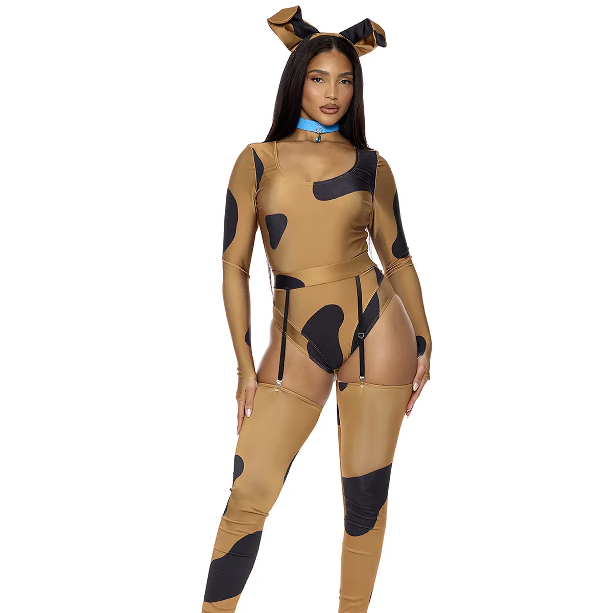 Forplay Women's Halloween Doggie Detective 5-Piece Women's TV Show Character Costume