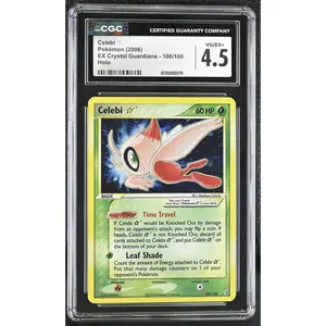 Pokemon Celebi Gold Star CGC 4.5