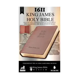 Special Edition: The Seven Seals Book, 1611 King James Bible Facsimile with Apocrypha, Original First Edition Reprint, Brown Cover, Limited Print Run, Expected to Sell Out