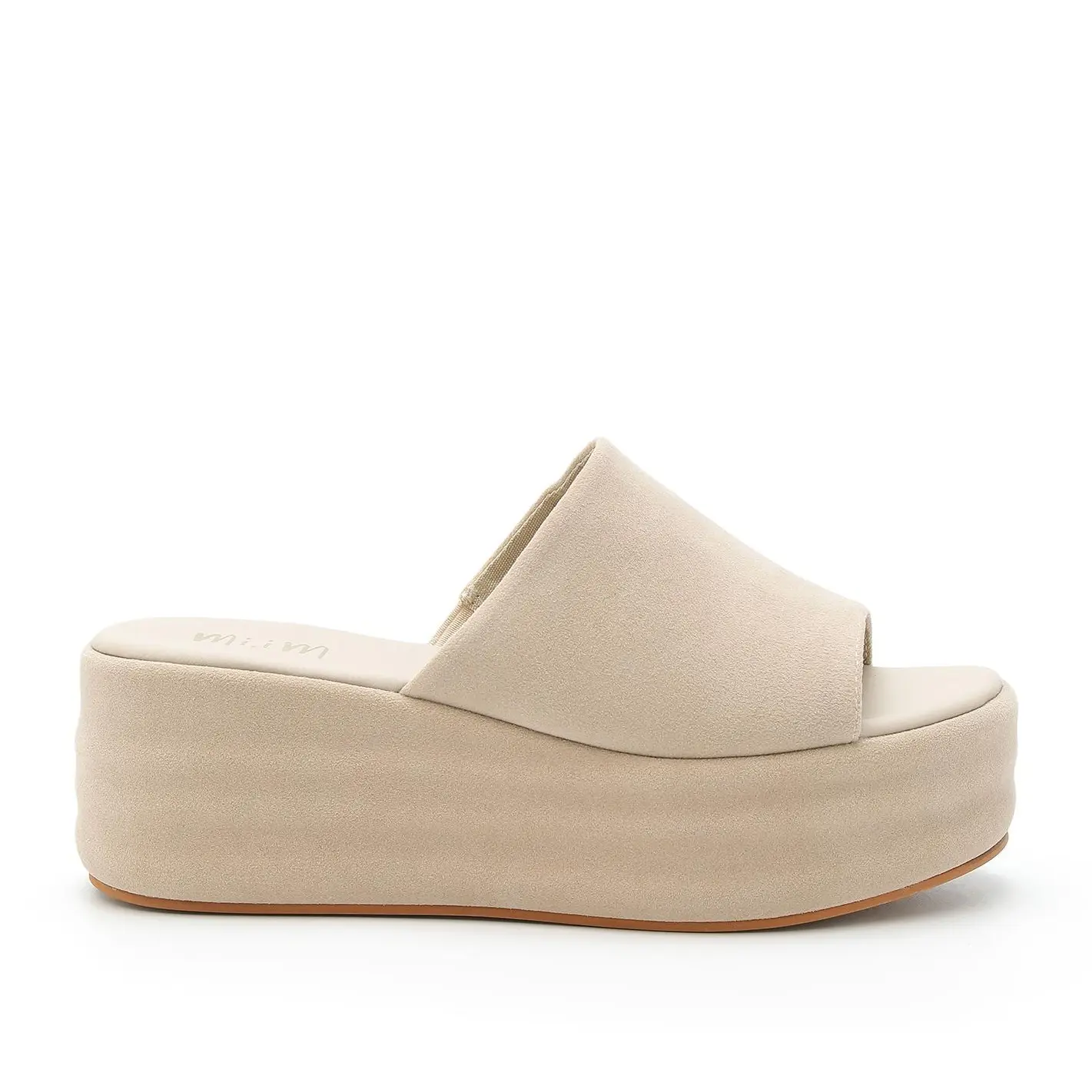 Mi.iM Harbor Platform Slide - Open Toe Slip-On Shoes for Comfort and Style Footwear Women Girl Summer Sandal