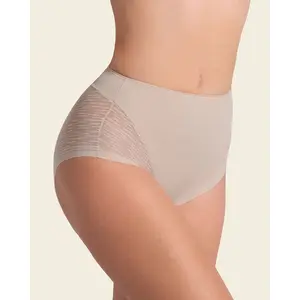 Leonisa Sheer Undetectable High-Waisted Sheer Lace Shaper Panty -  Womenswear Shapewear