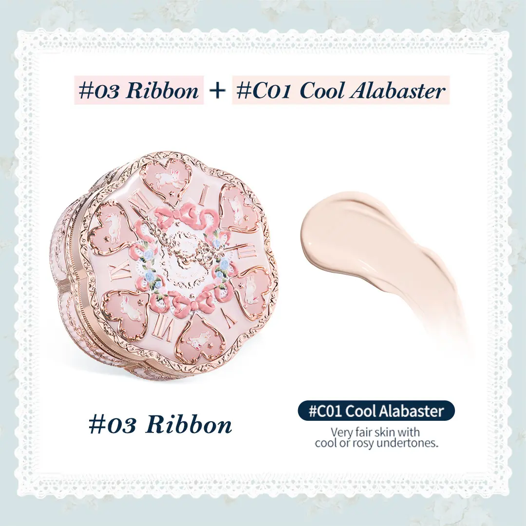 C01 Cool Alabaster (Ribbon Pink Case)