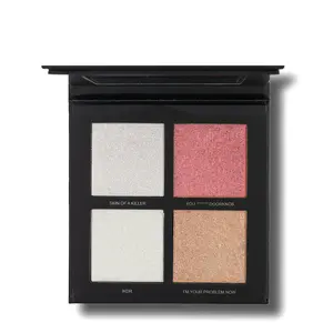 Blend Bunny Little Miss 'She Never Misses' Simply Put Highlighter Makeup Quad Bronzer Eyeshadow