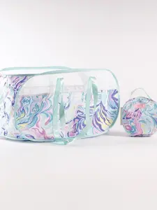 Watercolor Pop-Up Trunk Tote