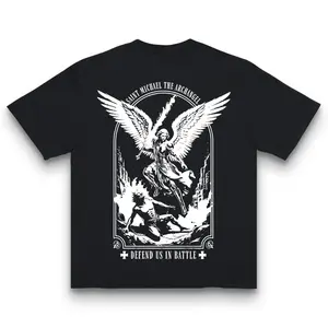 Saint Michael The Archangel Defender Christian Prayer T-Shirt