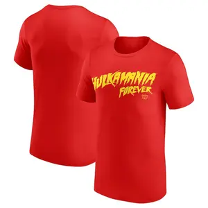 Men's Red Hulk Hogan Hulkamania Forever T-Shirt Professional Wrestler Tee For Man and Woman Unisex T-Shirt, Hoodie