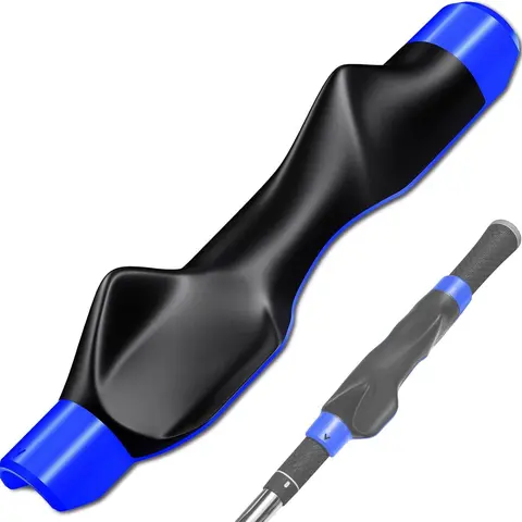 Unisex One Size ABS Plastic Molded Grip Golf Trainer - Golf Hitting Aid to Fix Hand Position, Master Correct Posture, Steady Club Hold, Ideal Gift for Golfers