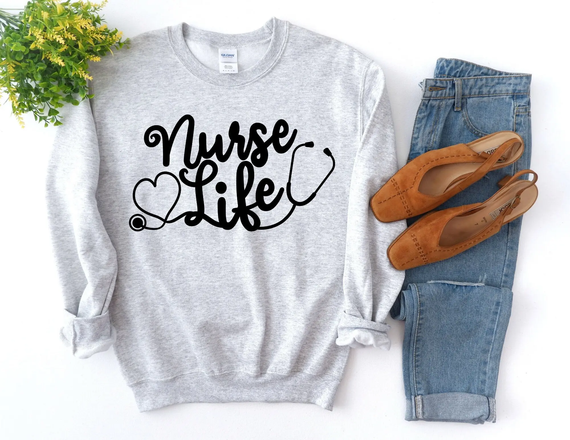 Nurse Life Sweater, Nursing Sweatshirt, Nursing School Sweater, Gift for Nurse, Nursing School Grad, Nurse Sweatshirt, Gift for Nurse