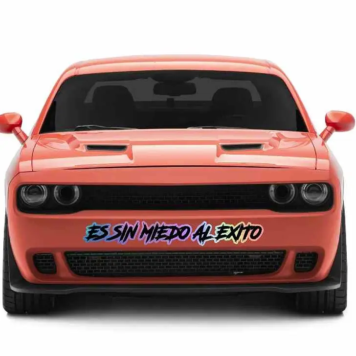 Es Sin Miedo Al Exito Truck Stickers
