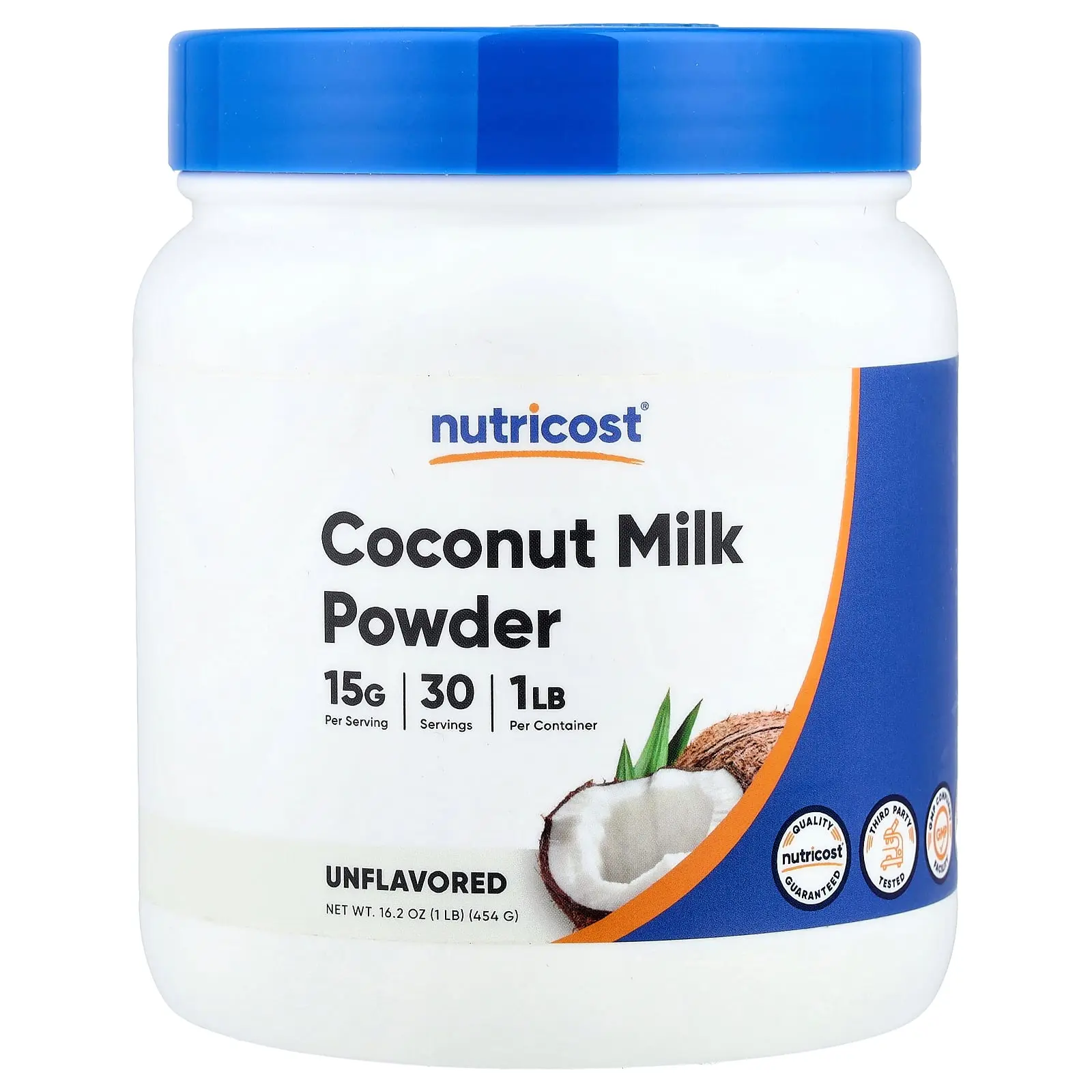 Nutricost Coconut Milk Powder, Unflavored, 16.2 oz (454 g) Nutricost Coconut Milk Powder, Unflavored, 16.2 oz (454 g)
