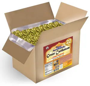 Rani Green Cardamom Pods Spice (Hari Elachi) 352oz (22lbs) 10kg Bulk Box ~ All Natural | Vegan | Gluten Friendly | NON-GMO | Product of India