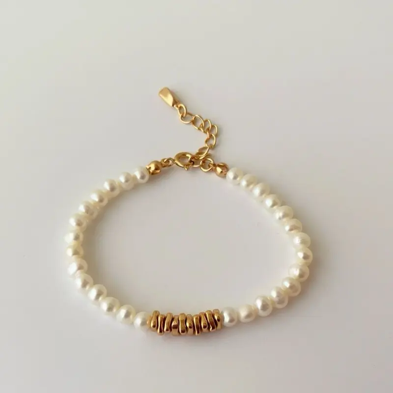 Amour Jasmine bracelet S925 silver and 18k gold
