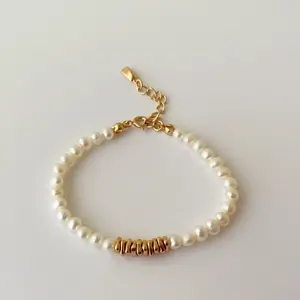Amour Jasmine bracelet S925 silver and 18k gold