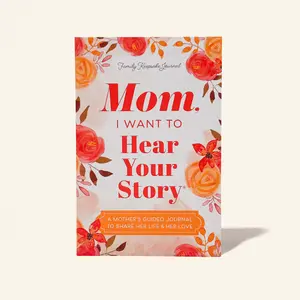 Mom, I Want to Hear Your Story - The Gift Your Mom Will Love! Mother's Day Gift Memories  Journal Life Prompts Share Inspirational Family  Journal Elegantly  Designed