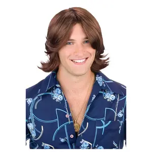 Brown Ladies Man Wig