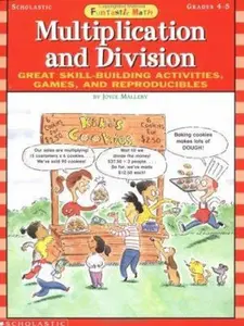 USED-Funtastic Math! Multiplications and Divisions (Grades 4-5) by Joyce Mallery (Paperback)