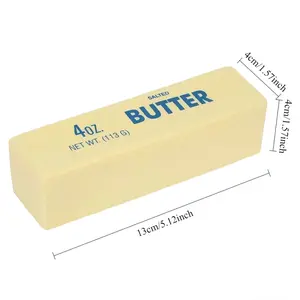 Butter Brick Squishy Toy - Stress Relief Classic Novelty Toy for Kids
