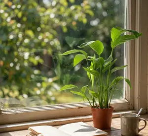 RZ-16   Bird of Paradise  4 Inch Live Plant | Strelitzia Nicolai | Indoor Tropical Houseplant | Large Green Foliage | Easy Care Air Purifying Plant | Home Decor
