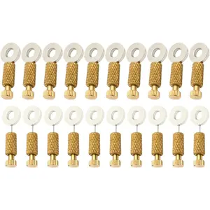 20 Pcs Leather Suture Positioning Needles,DIY Leathercraft Located Needles Leather Locking Pins, Leather Craft Stitching Fixed Suture Needles for Holding Seam Pinning up Leather Sewing