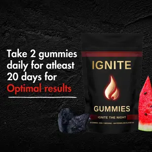 IGNITE Gummies -  30 Gummies daily serving - Watermelon flavor