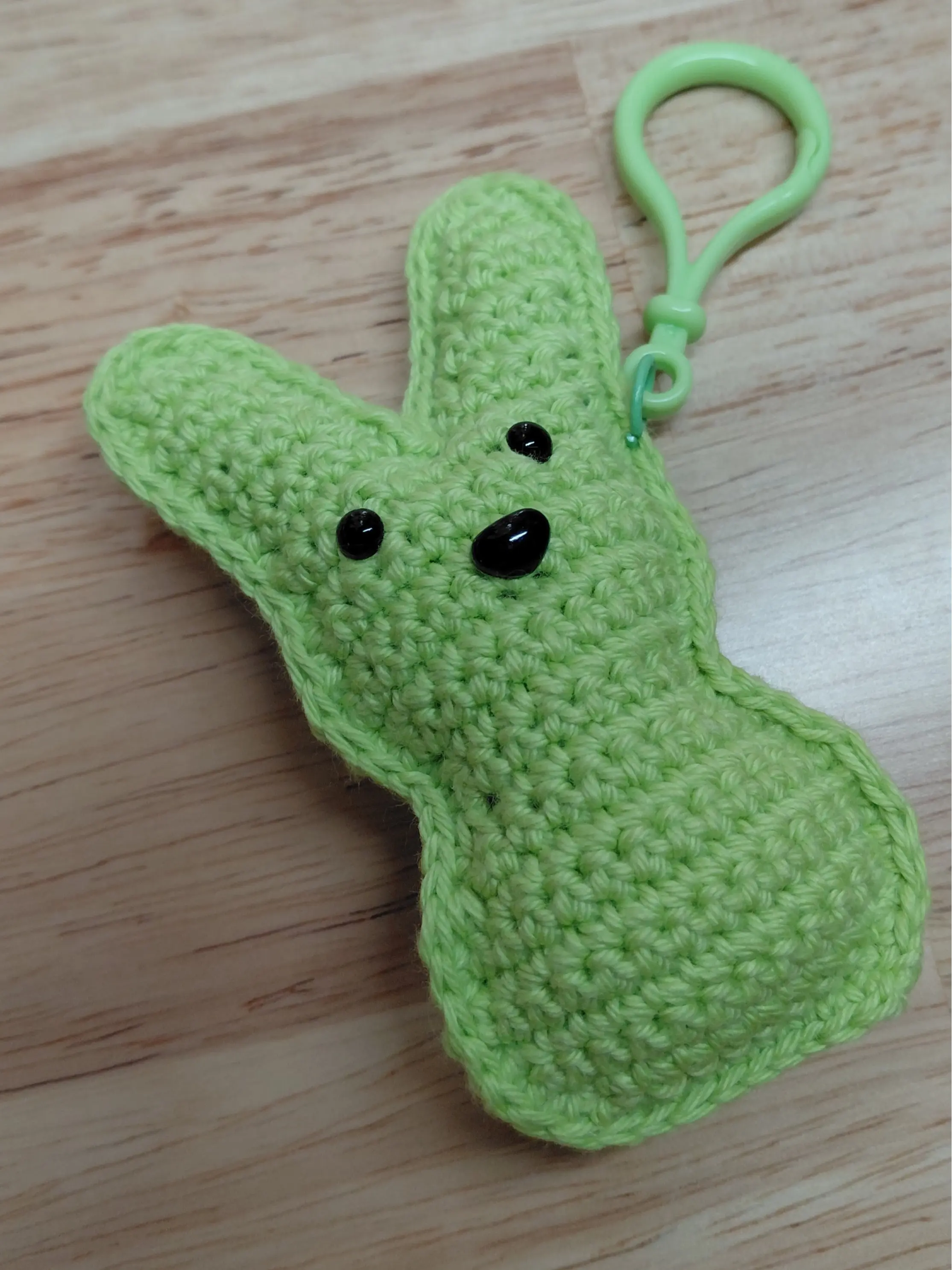 Collectible Crochet Cotton Bunny Key Chains - Small Handmade Animal Accessory, Key Ring Clip for Backpack, Luggage, Ideal Gift Ideas