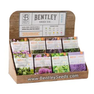 250 Piece Herb Seed Packet Retail POS Corrugated Display