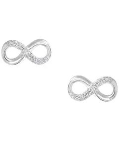 Montana Silversmiths Women's Women'S Silver Shine Infinity Earrings - Er4474