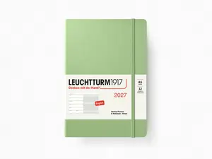 2027 Leuchtturm 1917 Weekly Planner & Notebook - SAGE