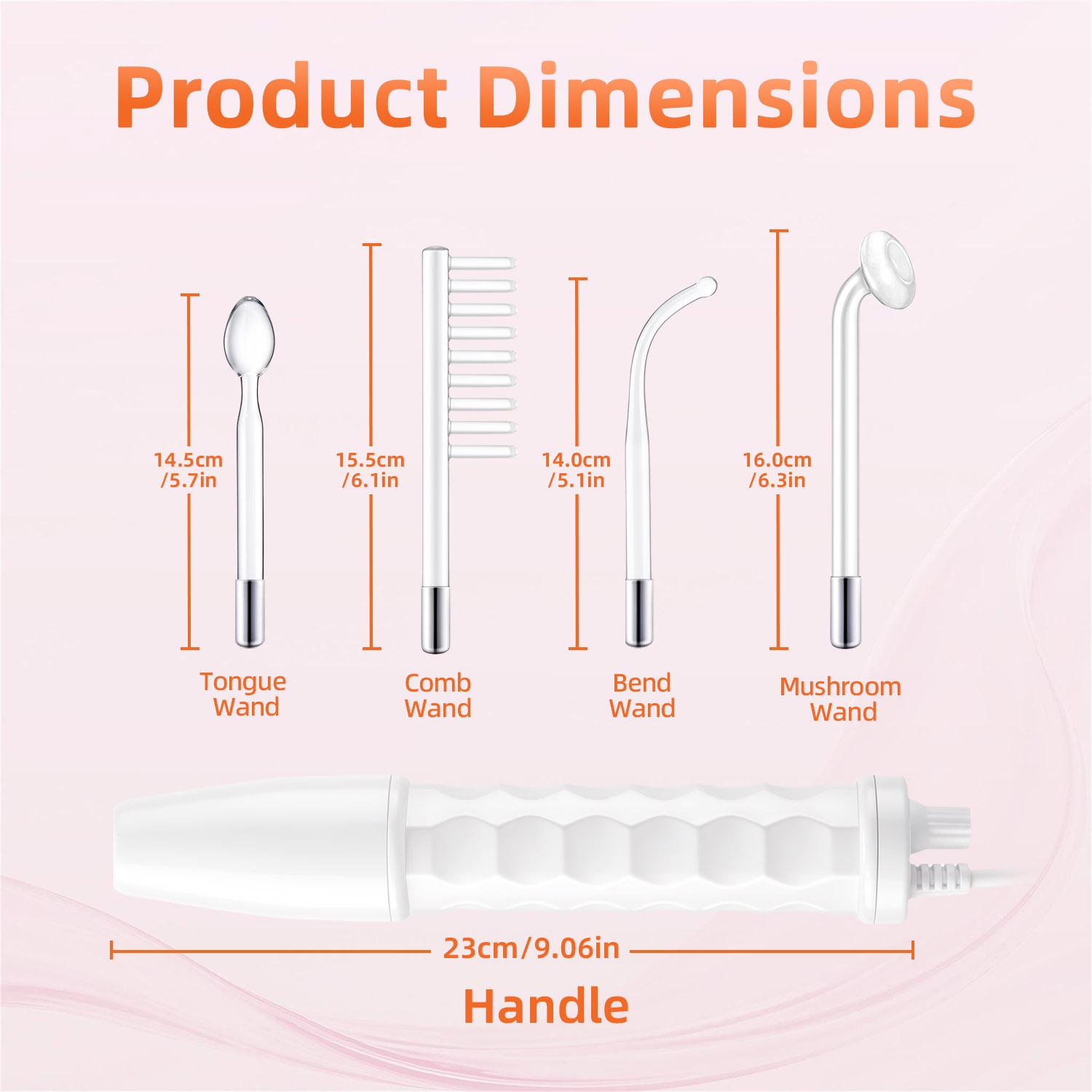 Cotsoco 4-in-1 High Frequency Electrode Wand, Professional Skincare Tools for Women, Comfortable Facial Skin Care Spa Massager, beauty product, Skin Care Gift Cotsoco 4-in-1 High Frequency Electrode Wand, Professional Skincare Tools for Women, Comfortable Facial Skin Care Spa Massager, beauty product, Skin Care Gift