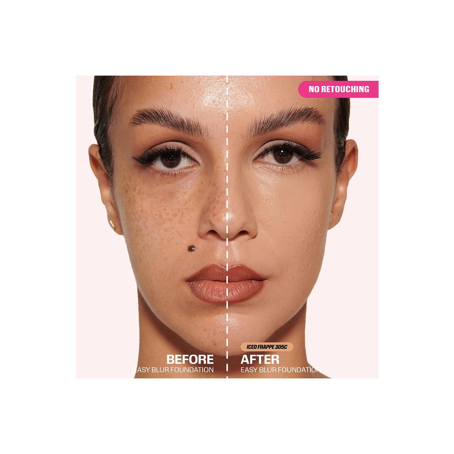 Huda Beauty Easy Blur Foundation in Iced Frappe 305C Huda Beauty Easy Blur Foundation in Iced Frappe 305C