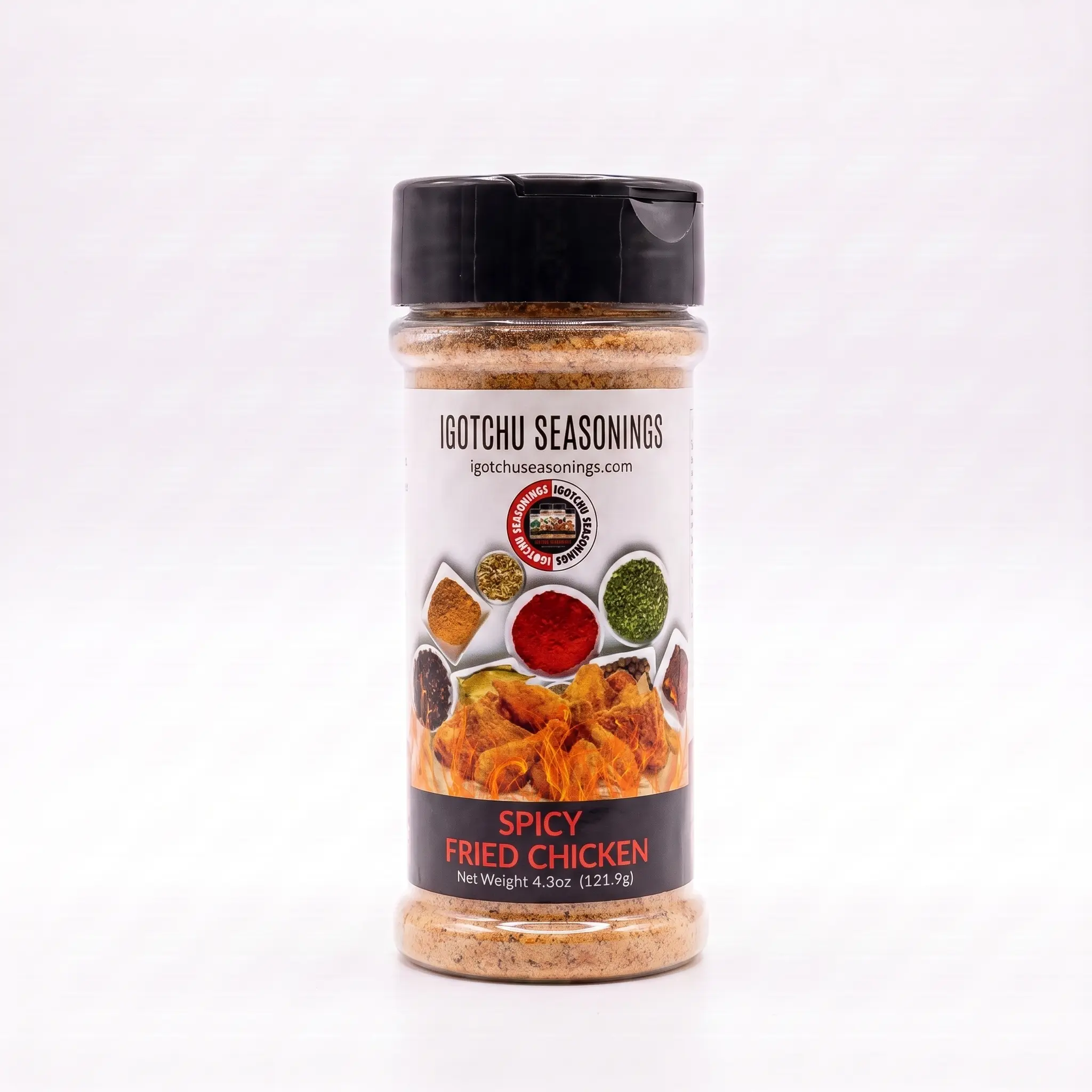Spicy Fried Chicken, Igotchu Seasonings—Flavorful Spice Blend great flavor Garlic Salt Powder Onion