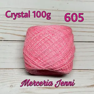 Crystal Yarn 100g - Hilo Cristal 100g - (605) - Estambre - Estambre Mexicano