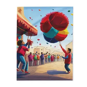 Mexican Celebration  Arctic Fleece Blanket