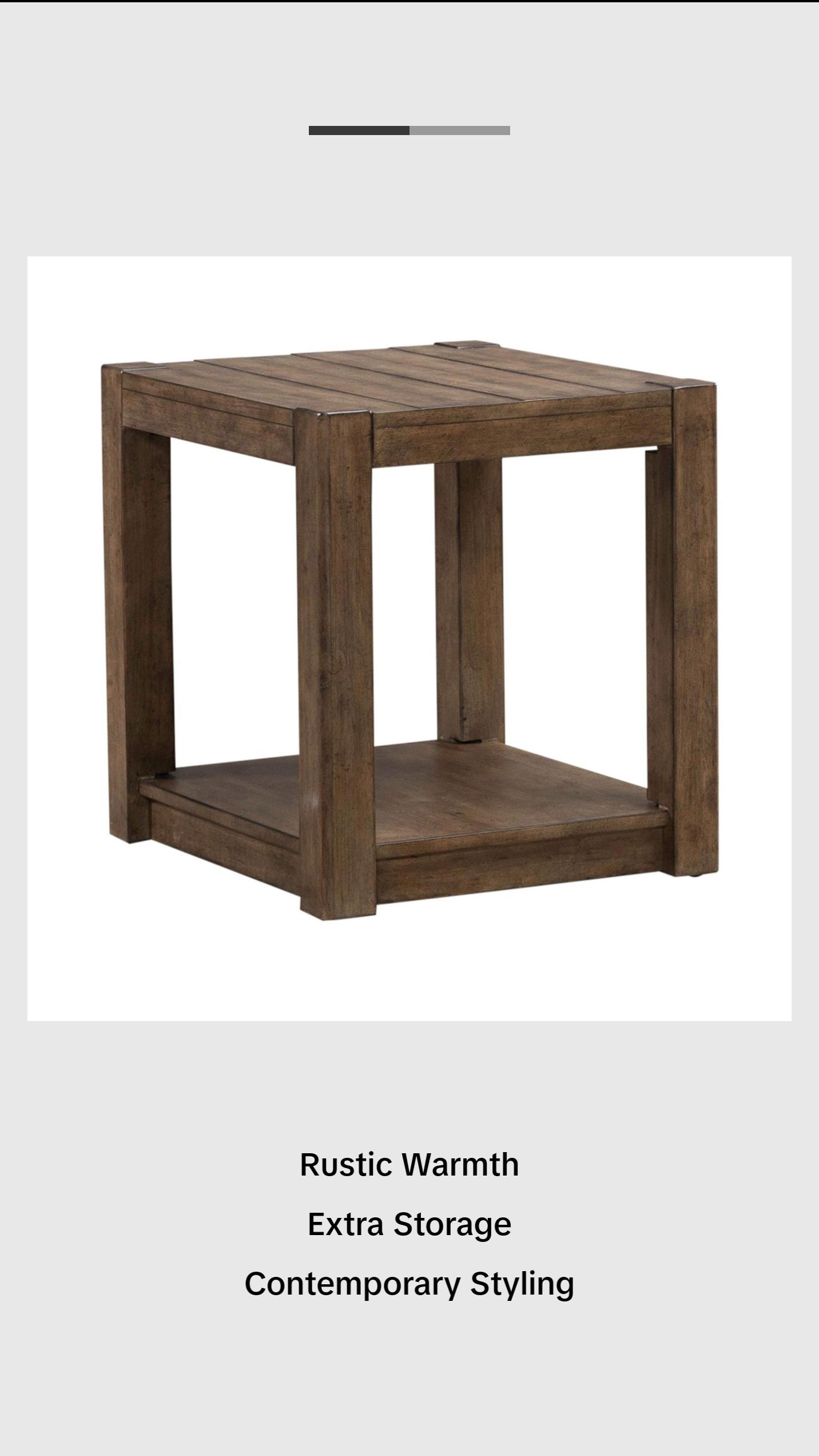 Summit Square Chairside Table