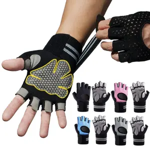 1Pair Hand Gloves for Men Women, Gloves for Outdoor Sports Cycling Fitness Weightlifting Yoga, Fitness Accessories, Gym Accessories