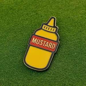 Mustard Golf Ball Marker - for those putts that need a little more