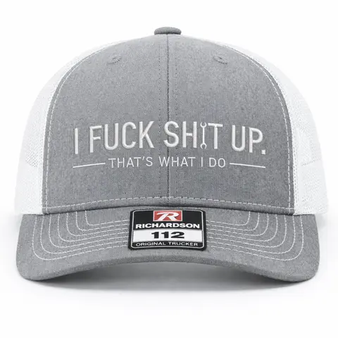That's What I Do Embroidered Richardson Hat