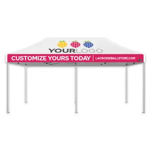Custom Popup Canopy Tent - 10'x20' Aluminum 40 Series