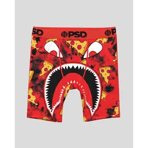 PSD Youth Boy's Warface Pizza Drip Boxer Brief - Soft, Breathable and Comfortable Stretch Underwear