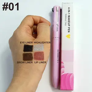 4-in-1 Multi-Effect Waterproof Makeup Pen: Eyeliner, Eyebrow, Contour, & Lip Liner
