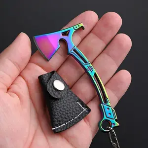 Stainless Steel Mini Knife, Portable Keychain Utility Blade, Sharp Multi-Function Bottle Opener, Compact Carving Tool