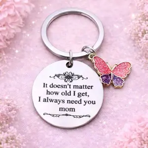 I Need You Mom Keychain - Sweet Meaningful Gift for Mom for Mother's Day, Birthday, Christmas or Just Because
