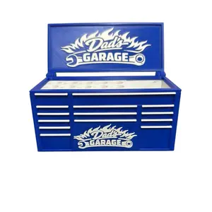 Dad’s Garage Toolbox Pen Holder | Desk Organizer Gift for Dad